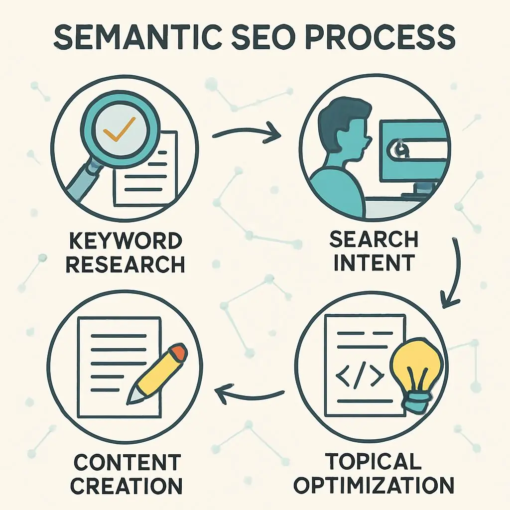 75 Semantic SEO Content Writing Rules by Koray 5 Semantic SEO implementation checklist