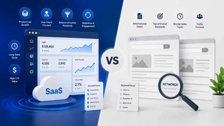 SaaS SEO Strategy Why It's Different from Regular SEO