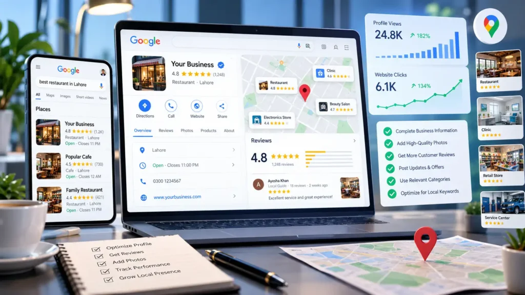 Google Business Profile Optimization for Lahore Businesses: 2026 Checklist